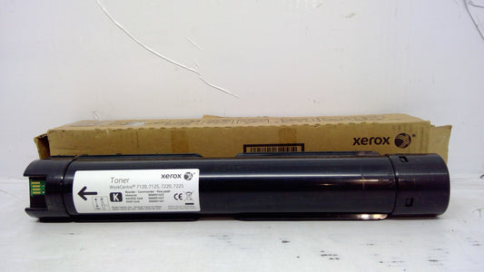 Genuine Xerox 006R01453/6R1453 METERED Black Toner *OPEN BOX* for WorkCentre 7120/7125/7220