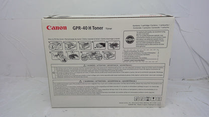 Genuine Canon GPR-40H 3482B005AA Black Toner for  imageRUNNER LBP3560 and imageRUNNER LBP3580