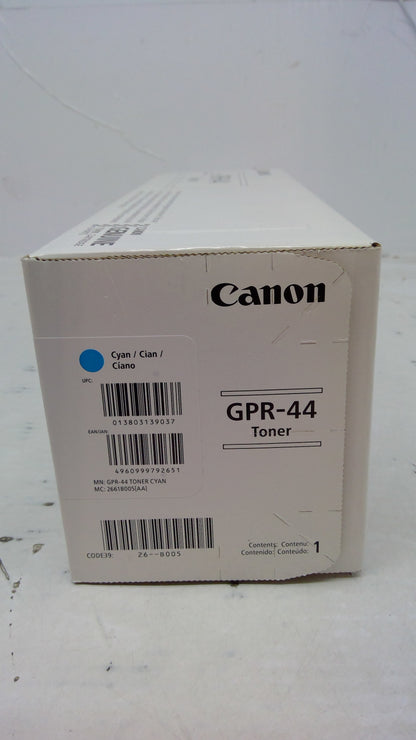 Genuine Canon GPR-44 (2661B005AA) Cyan Toner for Color imageRUNNER LBP5280