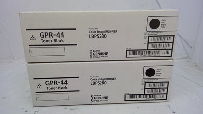 Genuine Canon GPR-44 (2662B009AA) Black Toner *LOT OF 2*