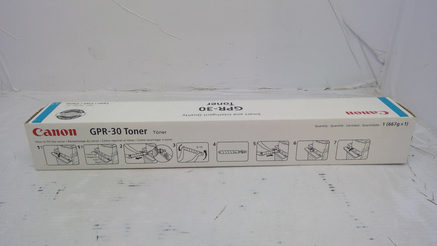 Genuine Canon GPR-30 (2793B003AC) Cyan Toner