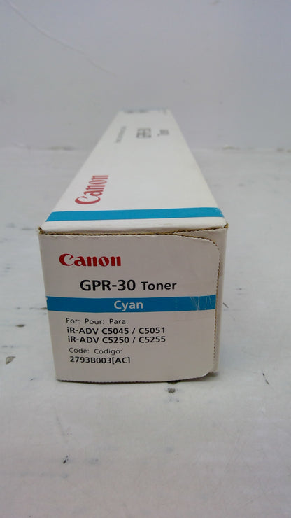 Genuine Canon GPR-30 (2793B003AC) Cyan Toner