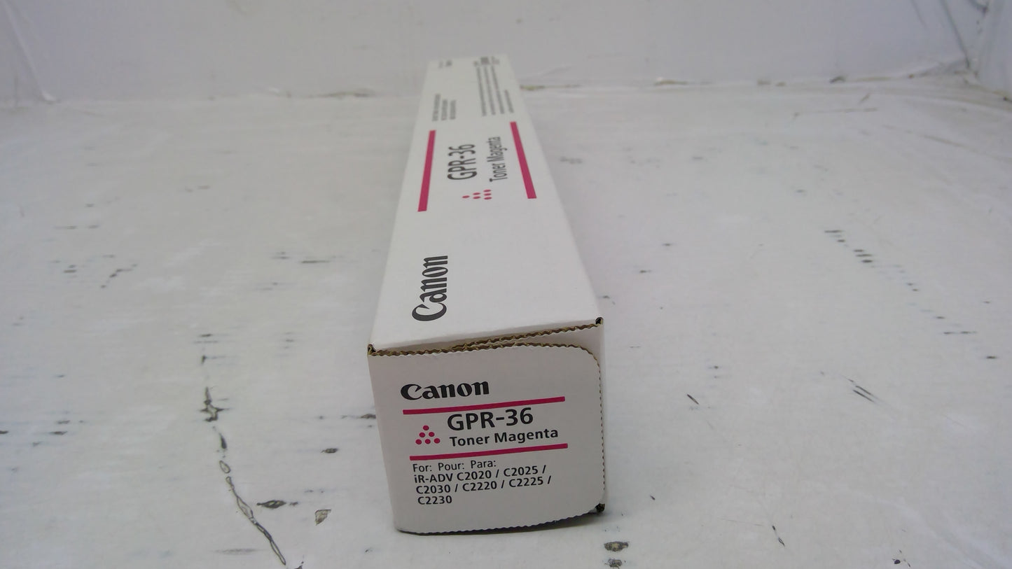 Genuine Canon GPR-36 (3784B003AA) Magenta Toner
