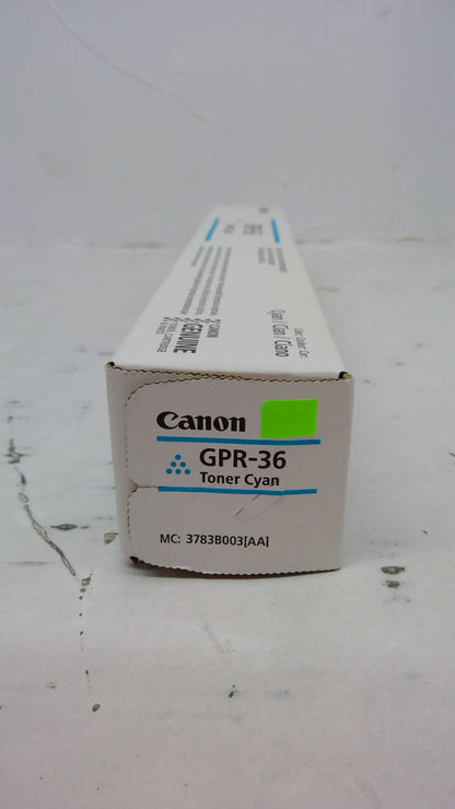 Genuine Canon GPR-36 (3783B003AA) Cyan Toner