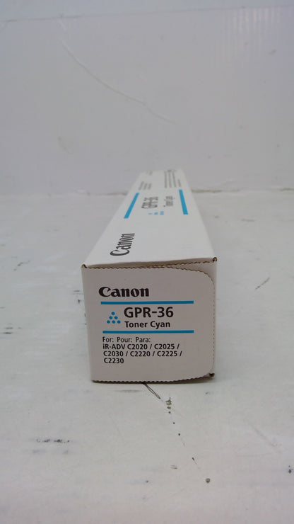 Genuine Canon GPR-36 (3783B003AA) Cyan Toner