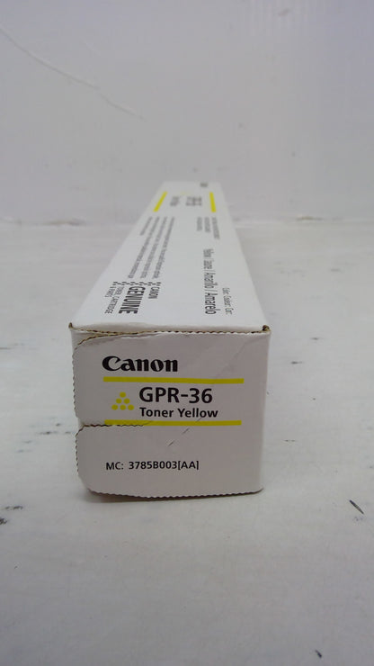 Genuine Canon GPR-36 (3785B003AA) Yellow Toner