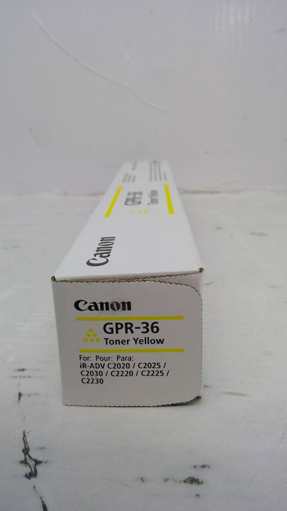 Genuine Canon GPR-36 (3785B003AA) Yellow Toner