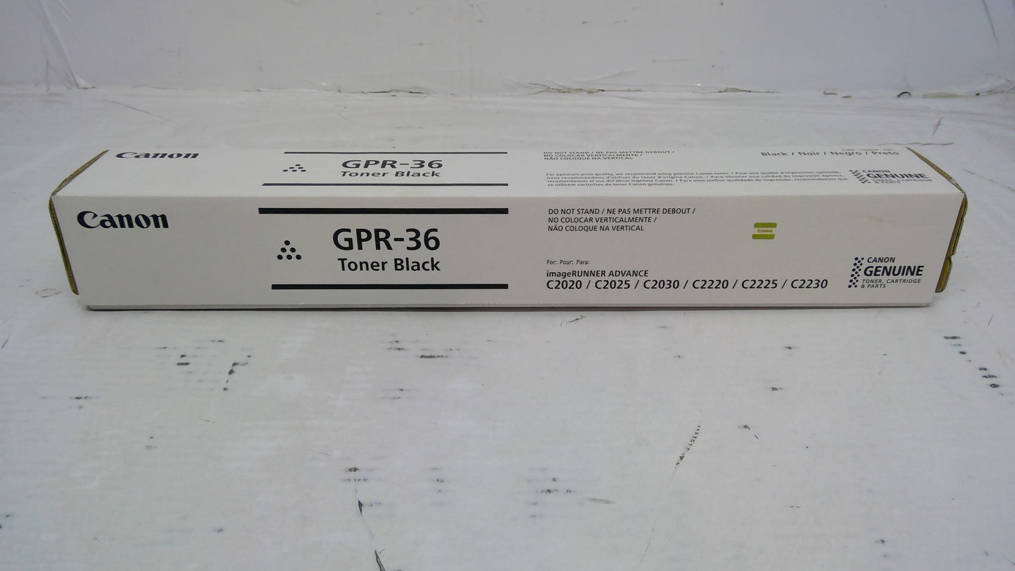 Genuine GPR-36 (3782B003AA) Black Toner