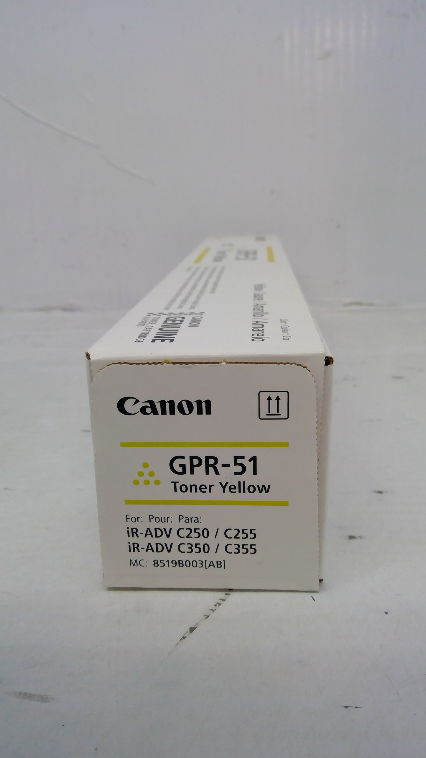 Genuine GPR-51 (8519B003AB) Yellow Toner