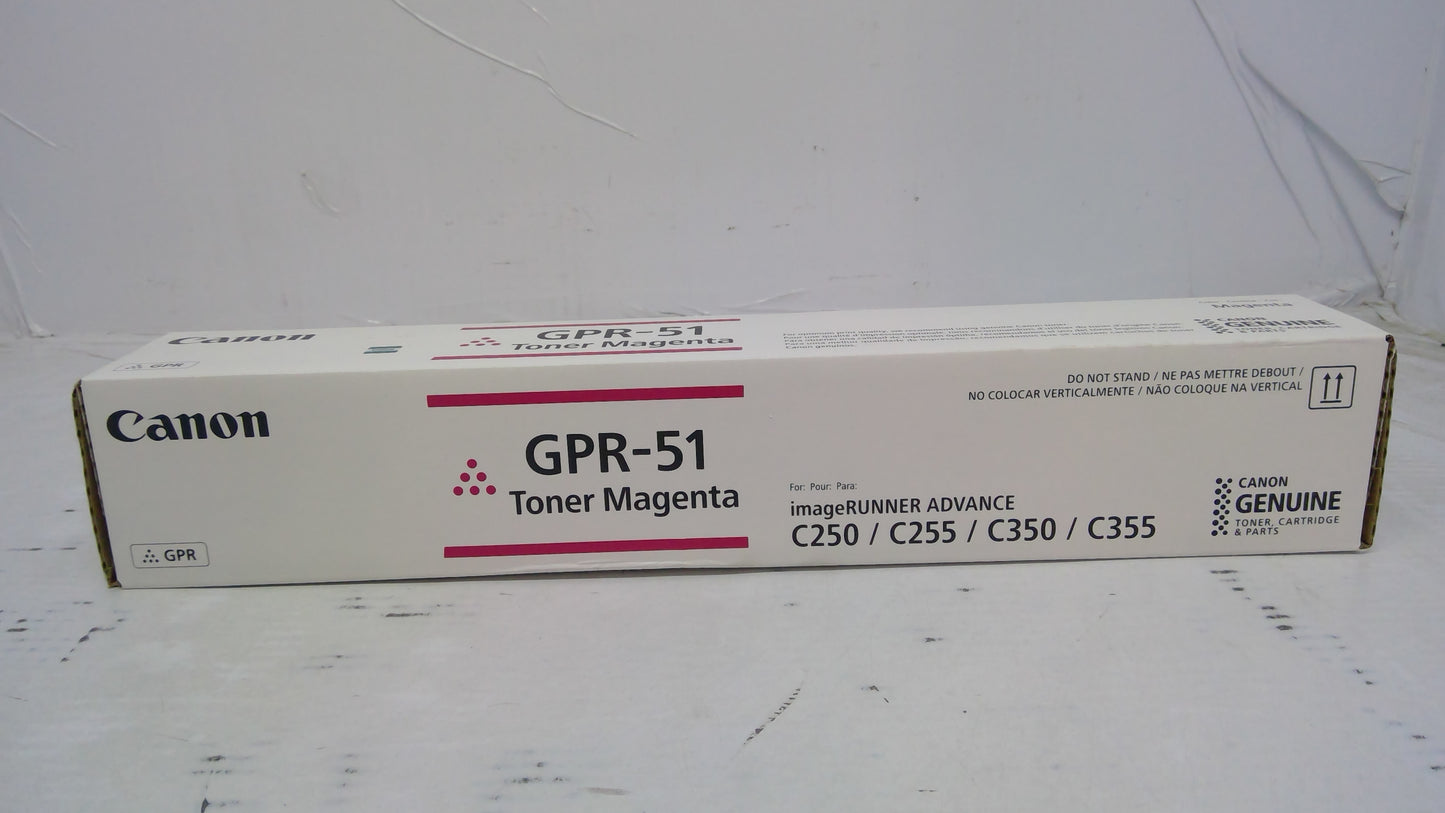 Genuine Canon GPR-51 (8518B003AB) Magenta Toner