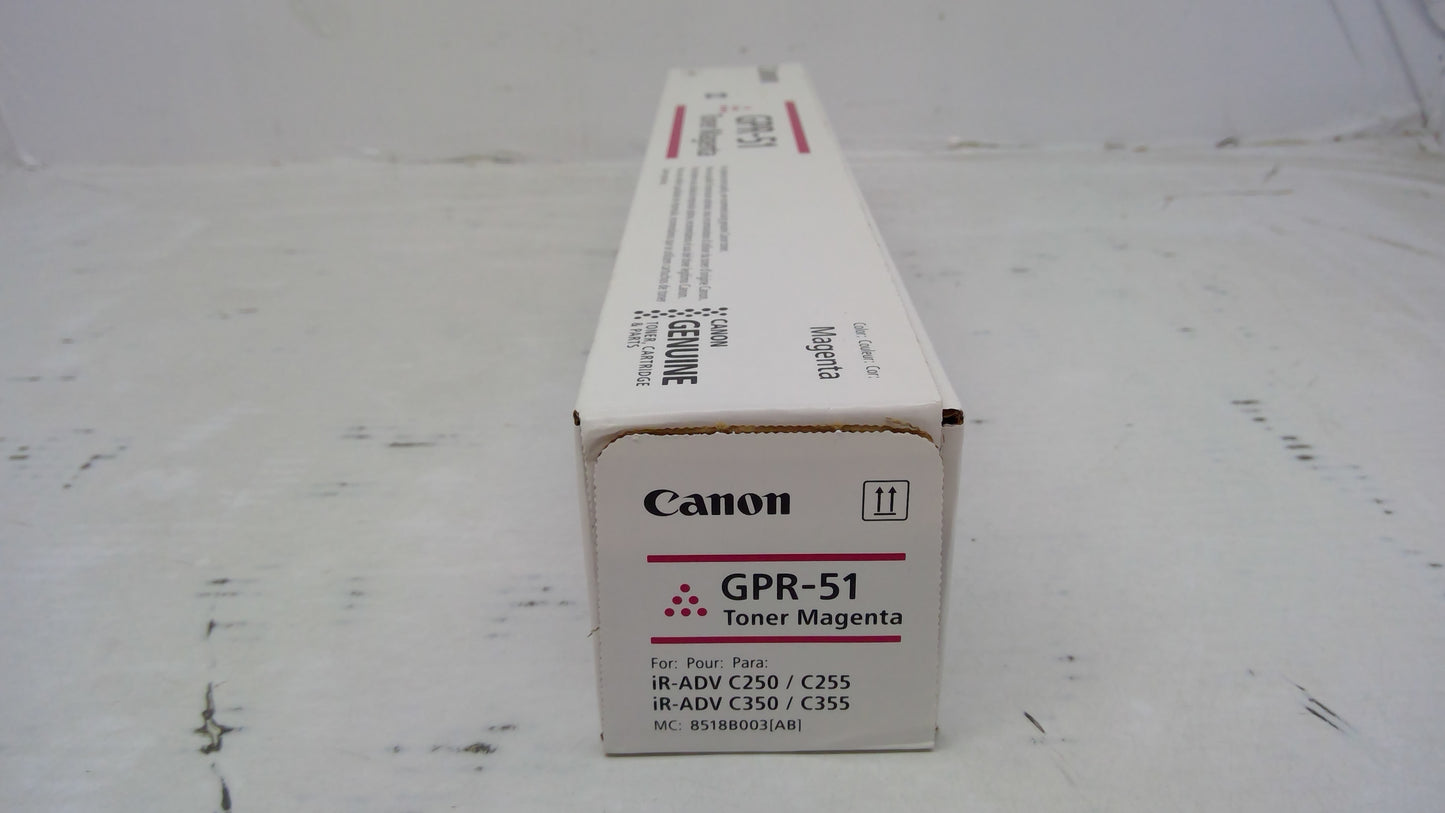 Genuine Canon GPR-51 (8518B003AB) Magenta Toner