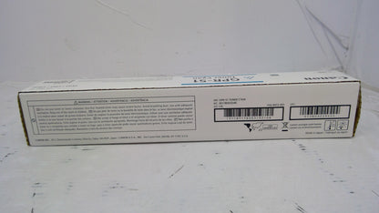 Genuine Canon GPR-51 (8517B003AB) Cyan Toner