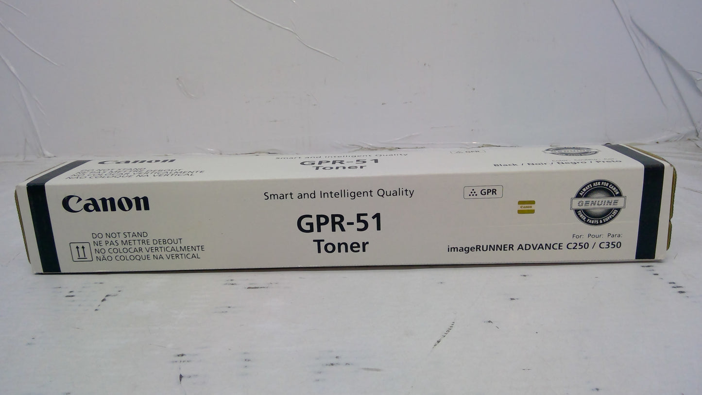 Genuine Canon GPR-51 (8516B003AA) Black Toner