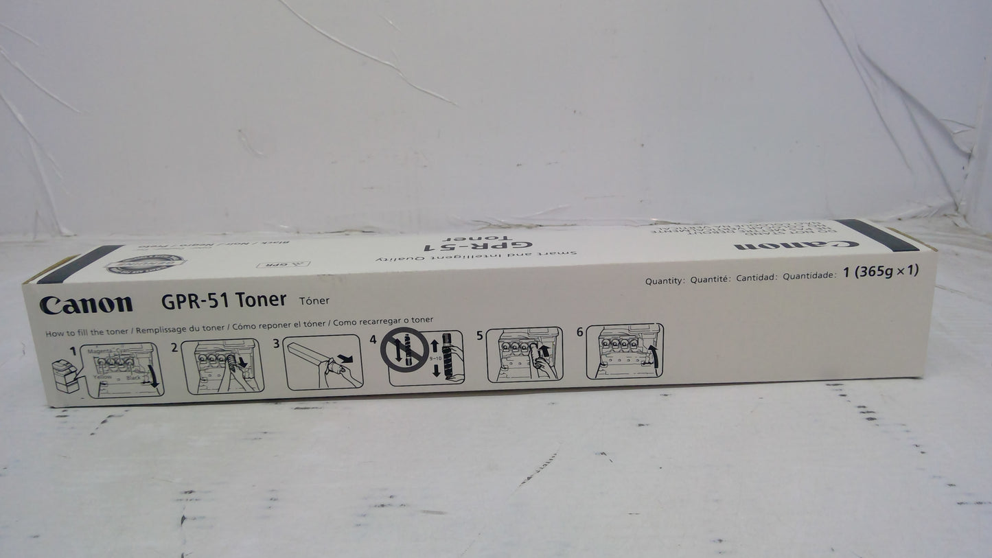 Genuine Canon GPR-51 (8516B003AA) Black Toner