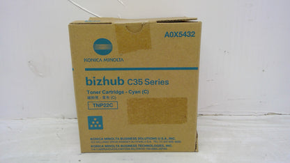 Genuine Konica Minolta TNP22C (A0X5432) Cyan Toner