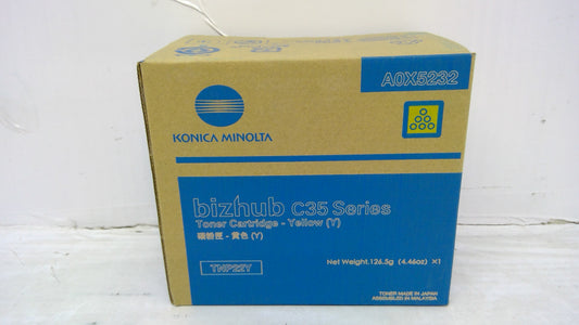 Genuine Konica Minolta TNP22Y (A0X5232) Yellow Toner