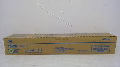 Genuine Konica Minolta TN512Y (A33K232) Yellow Toner