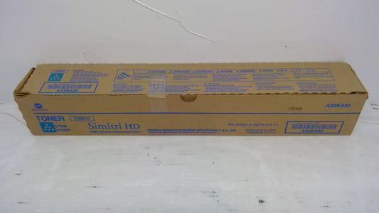 Genuine Konica Minolta TN321C (A33K430) Cyan Toner