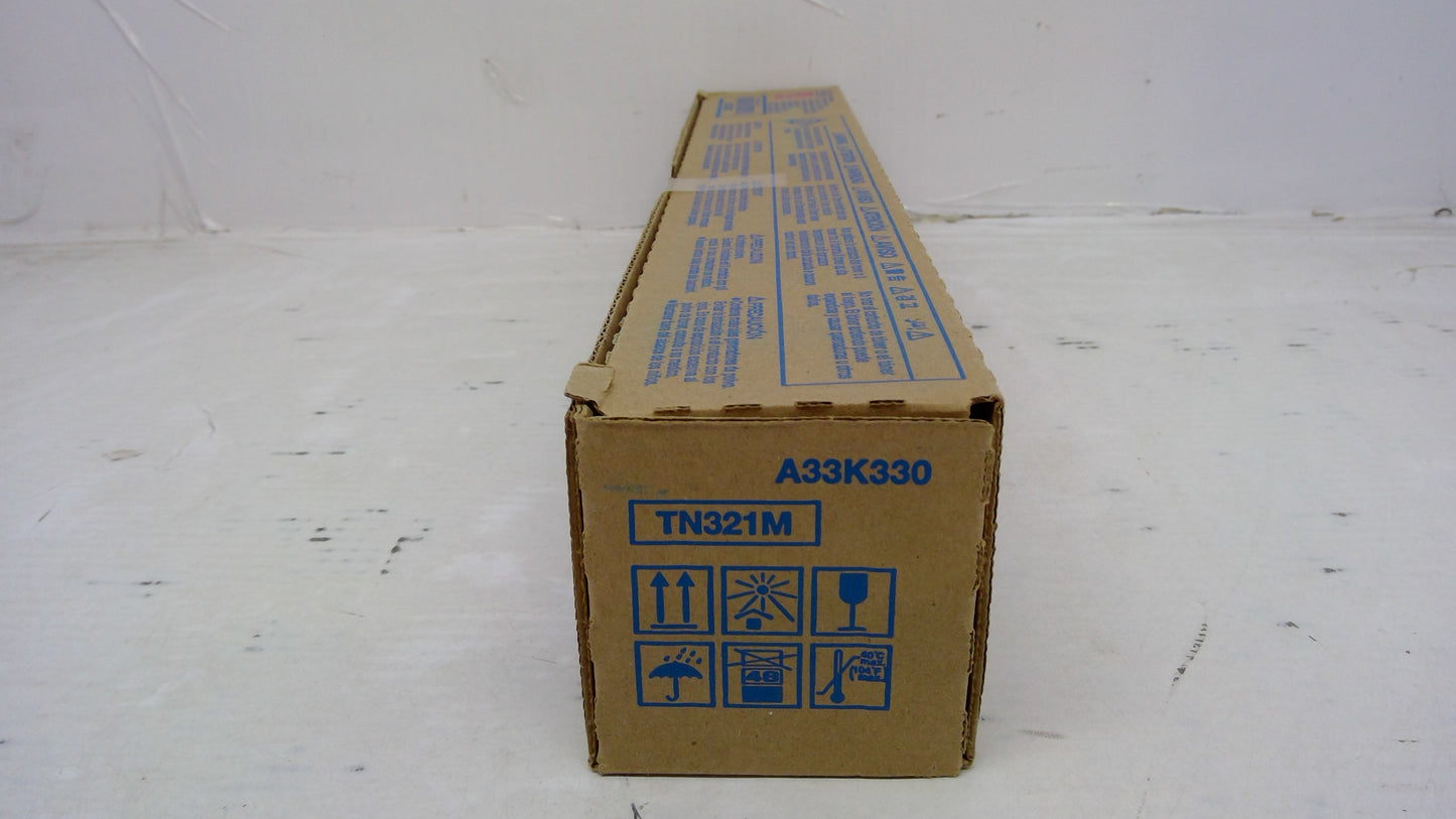 Genuine Konica Minolta A33K330 (TN321M) Magenta Toner