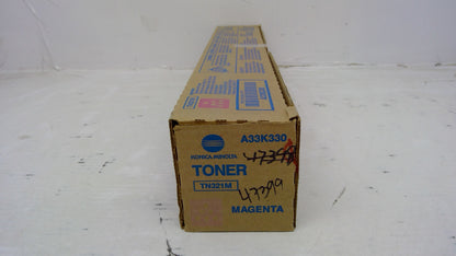Genuine Konica Minolta A33K330 (TN321M) Magenta Toner