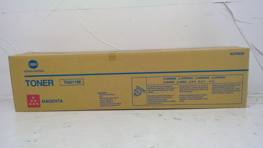 Genuine Konica Minolta A070330 (TN611M) Magenta Toner - SunnyToner | Operated by MBI International