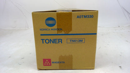 Genuine Konica Minolta A0TM330 (TN613M) Magenta Toner