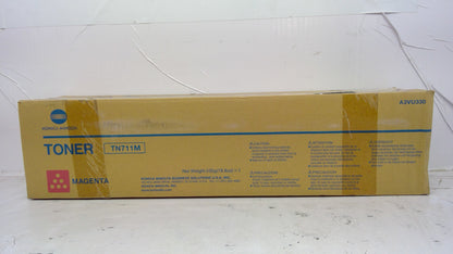 Genuine Konica Minolta A3VU330 (TN711M) Magenta Toner
