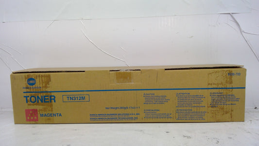 Genuine Konica Minolta 8938-703 (TN312M) Magenta Toner - SunnyToner | Operated by MBI International