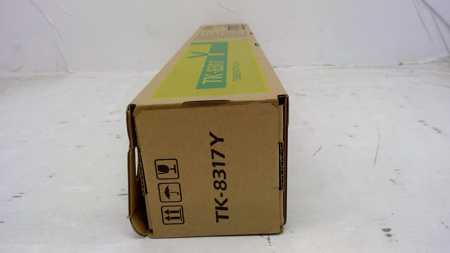 Genuine Kyocera 1T02MVAUS0 (TK-8317Y) Yellow Toner