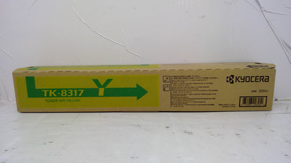 Genuine Kyocera 1T02MVAUS0 (TK-8317Y) Yellow Toner