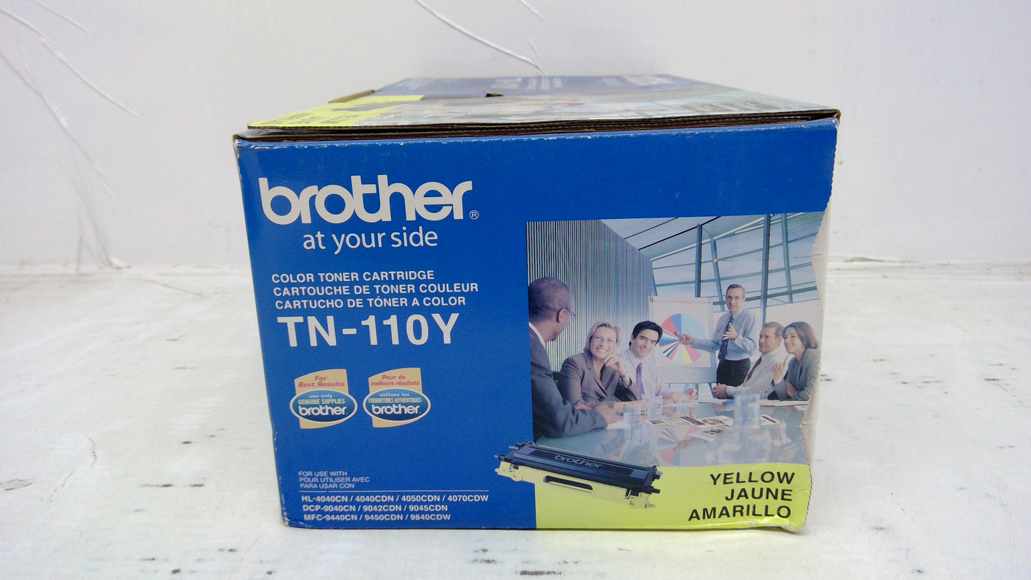 Genuine Brother TN-110Y Yellow Toner