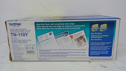 Genuine Brother TN-110Y Yellow Toner