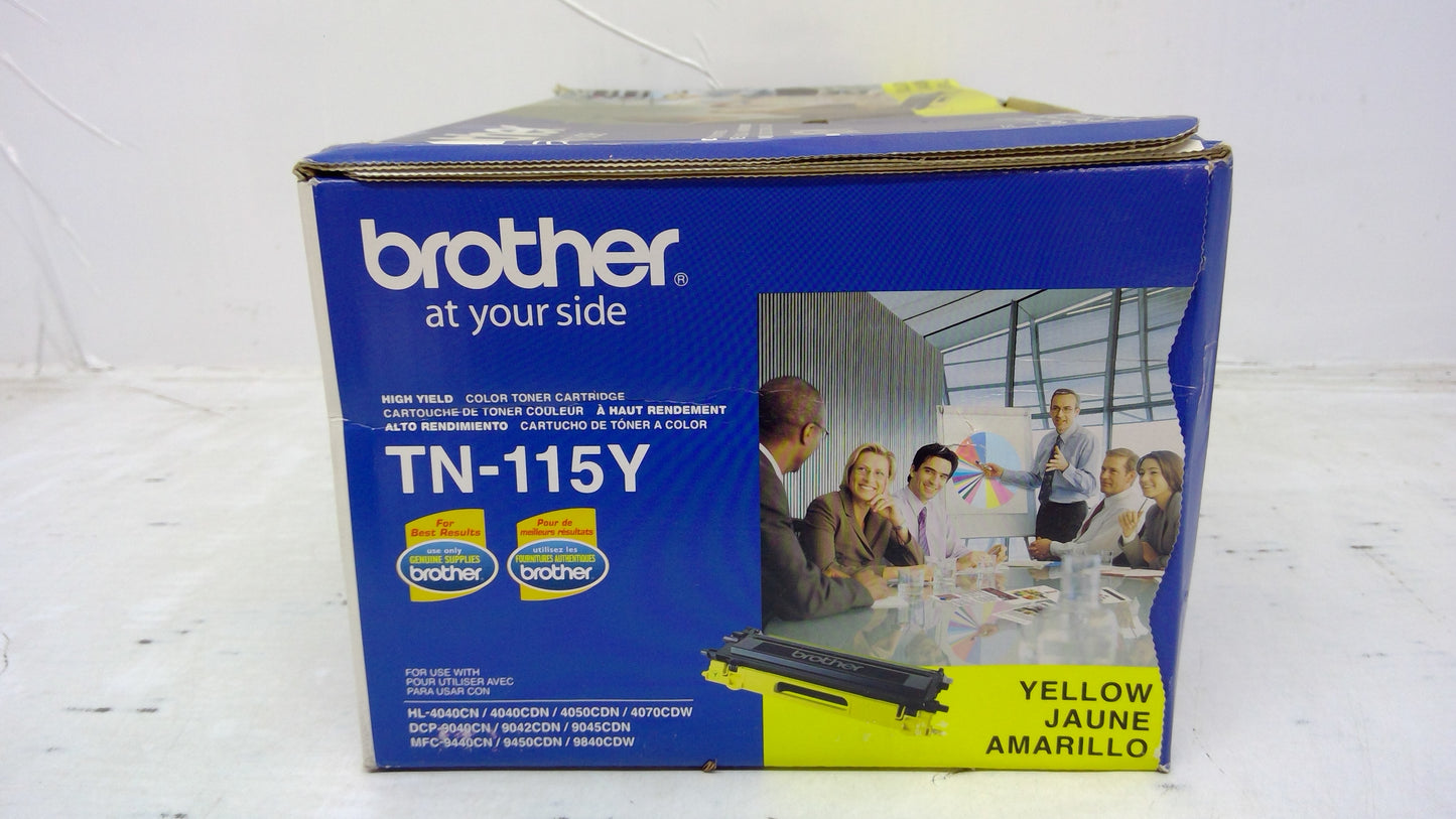 Genuine Brother TN-115Y Yellow Toner