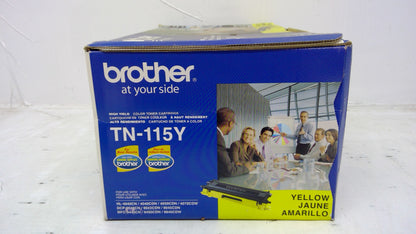 Genuine Brother TN-115Y Yellow Toner