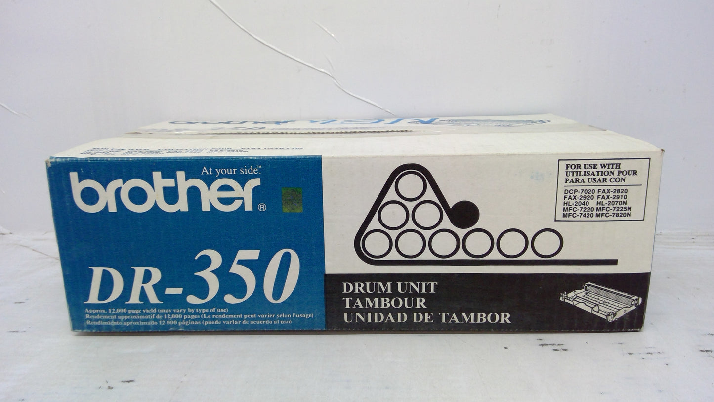 Genuine Brother DR-350 Black Drum Unit