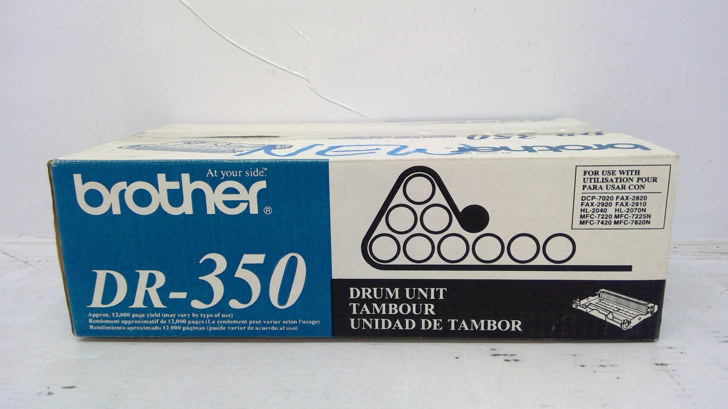 Genuine Brother DR-350 Black Drum Unit