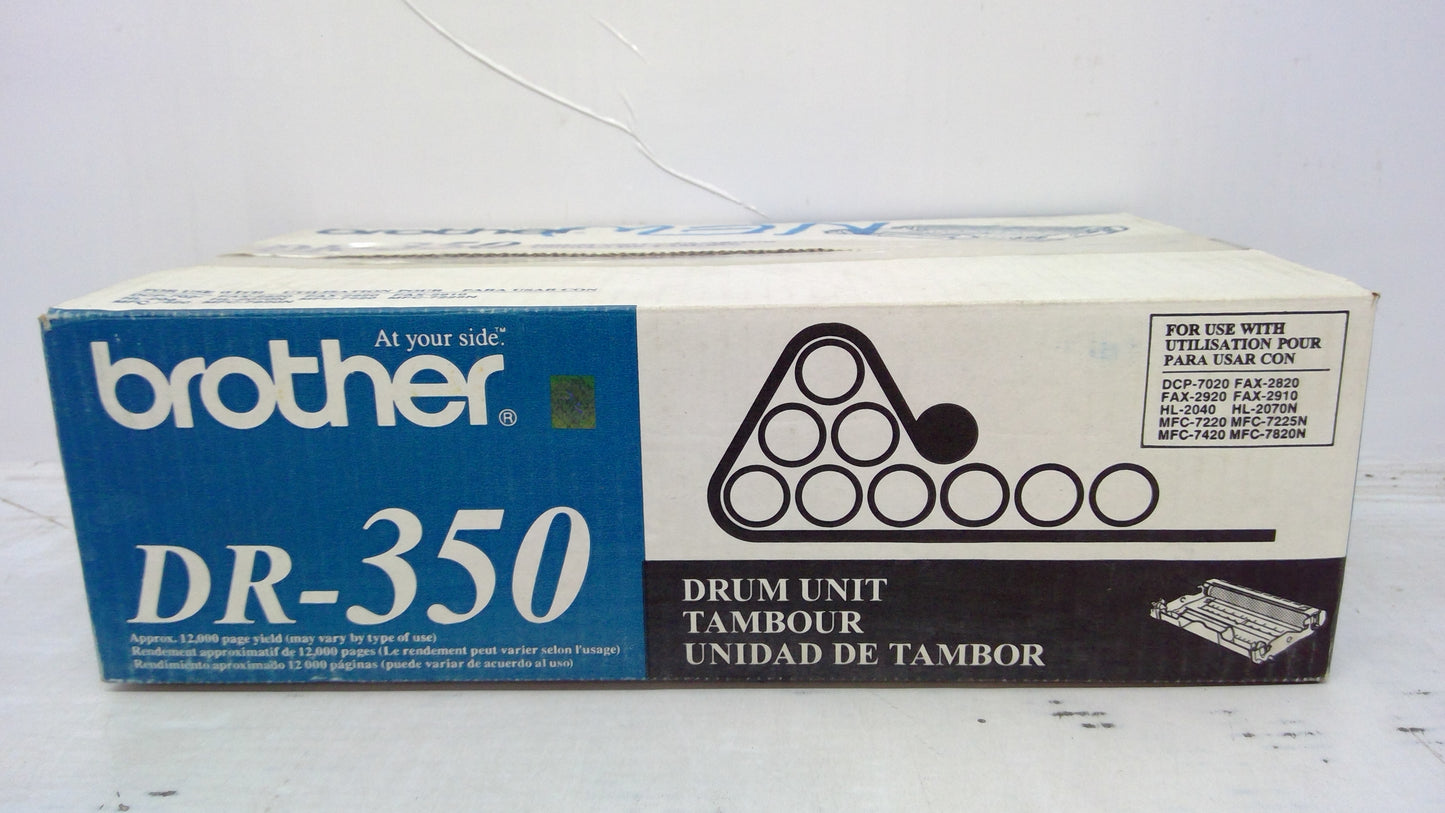 Genuine Brother DR-350 Black Drum Unit