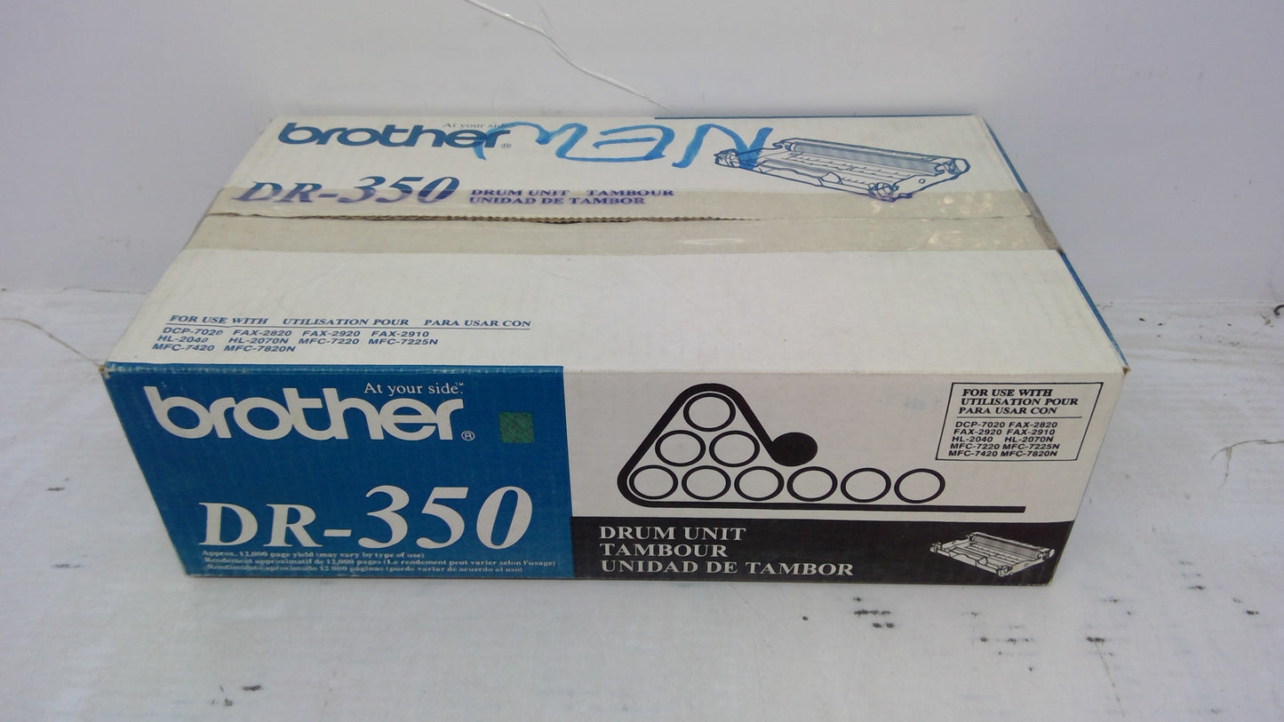 Genuine Brother DR-350 Black Drum Unit