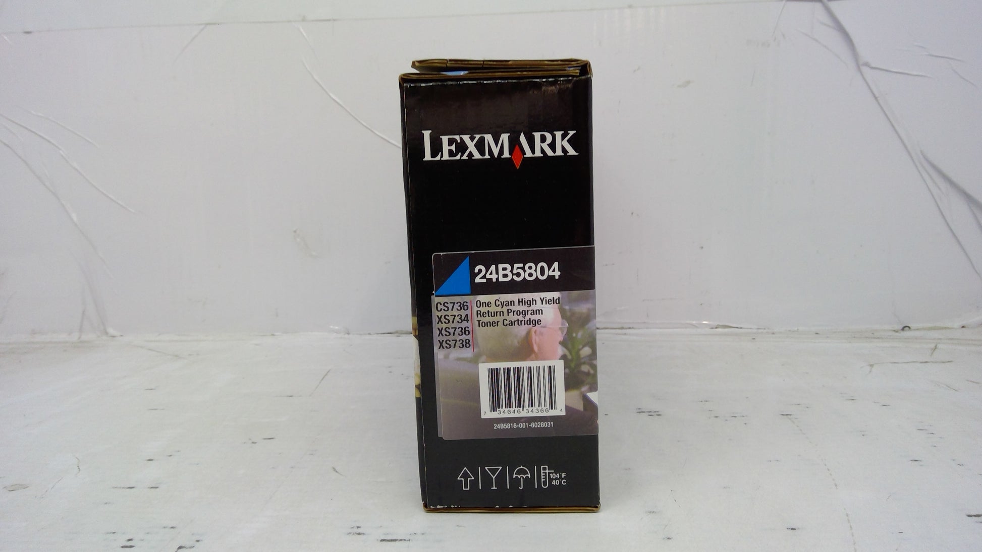 Genuine Lexmark 24B5804 Cyan High Yield Toner Cartridge - SunnyToner | Operated by MBI International