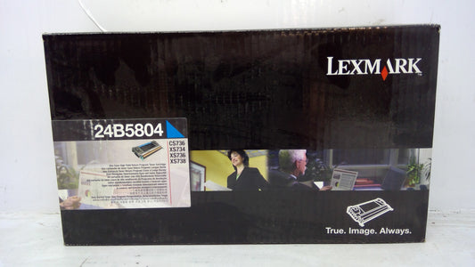 Genuine Lexmark 24B5804 Cyan High Yield Toner Cartridge - SunnyToner | Operated by MBI International