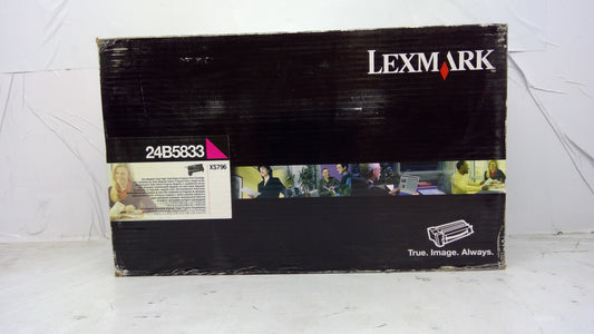 Genuine Lexmark 24B5833 Magenta Extra High Yield Toner Cartridge - SunnyToner | Operated by MBI International