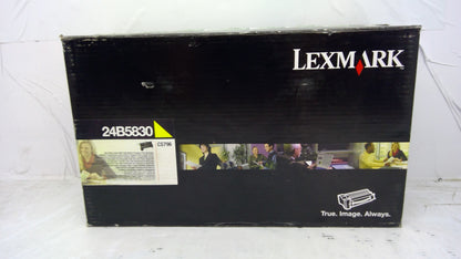 Genuine Lexmark 24B5830 Extra High Yield Yellow Toner Cartridge - SunnyToner | Operated by MBI International
