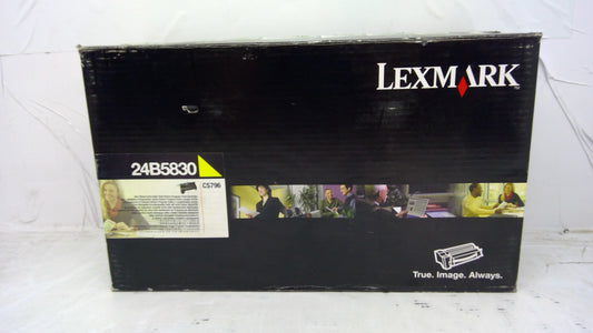 Genuine Lexmark 24B5830 Extra High Yield Yellow Toner Cartridge - SunnyToner | Operated by MBI International