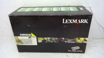 Genuine Lexmark 24B5830 Extra High Yield Yellow Toner Cartridge - SunnyToner | Operated by MBI International