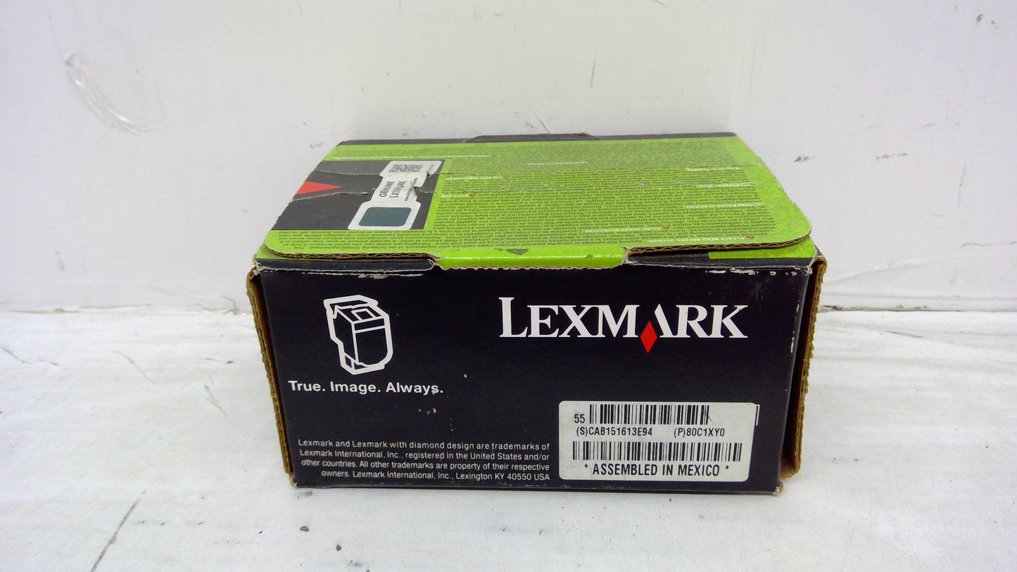 Genuine Lexmark 801XY (80C1XY0) One Yellow Extra High Yield Toner Cartridge - SunnyToner | Operated by MBI International
