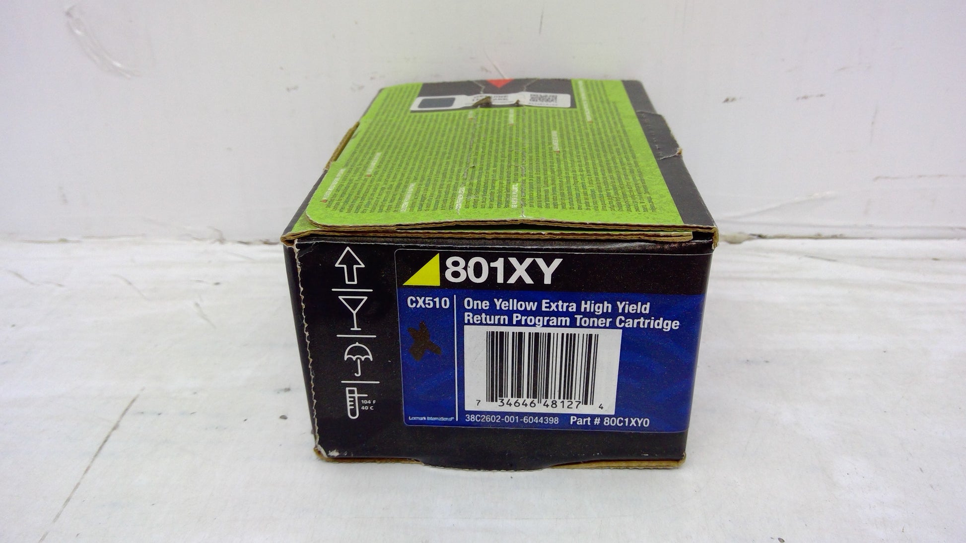 Genuine Lexmark 801XY (80C1XY0) One Yellow Extra High Yield Toner Cartridge - SunnyToner | Operated by MBI International