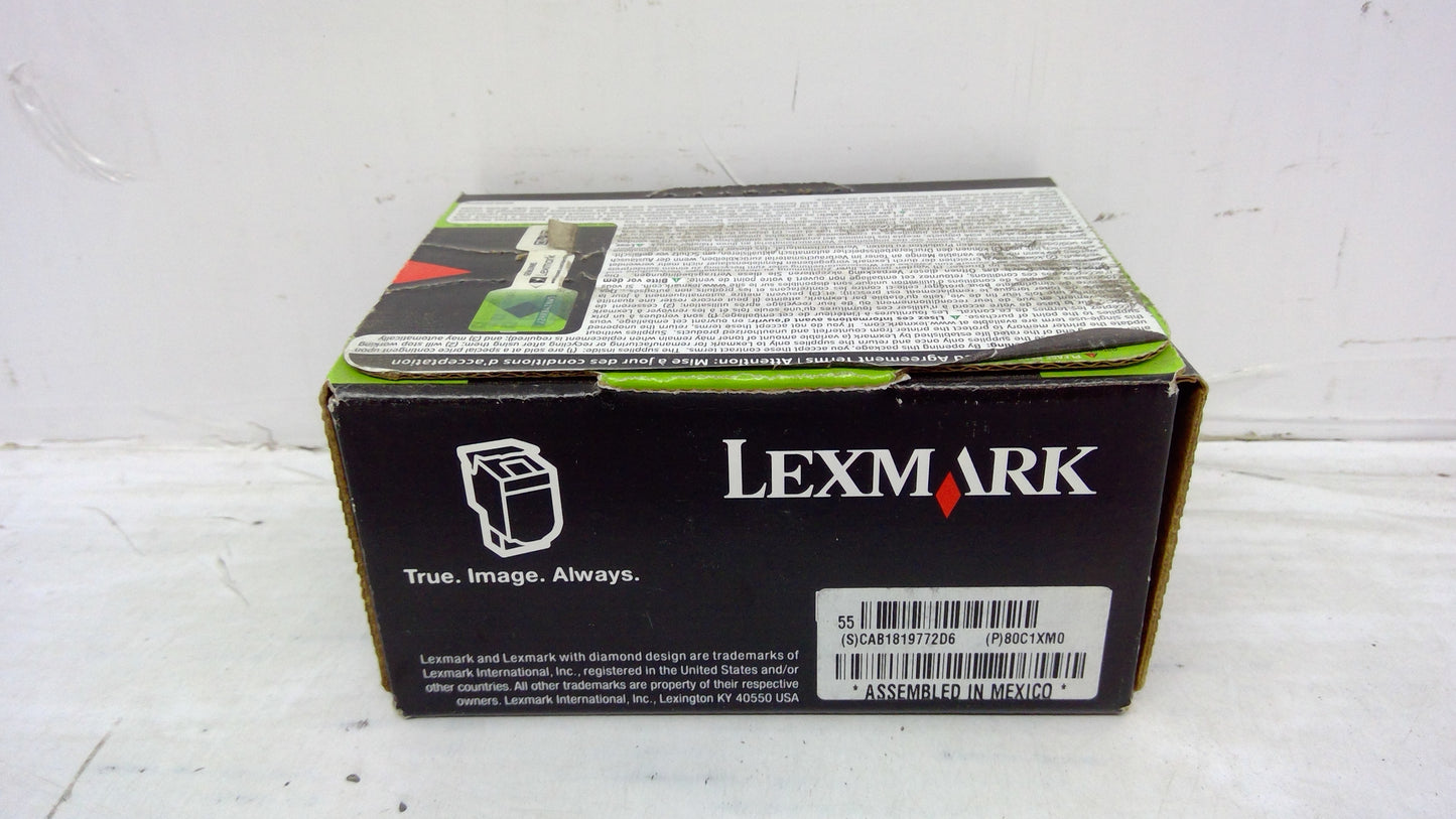 Genuine Lexmark 801XM Magenta Extra High Yield Toner Cartridge