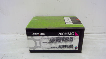 Genuine Lexmark 700HMG Magenta High Yield Toner Cartridge