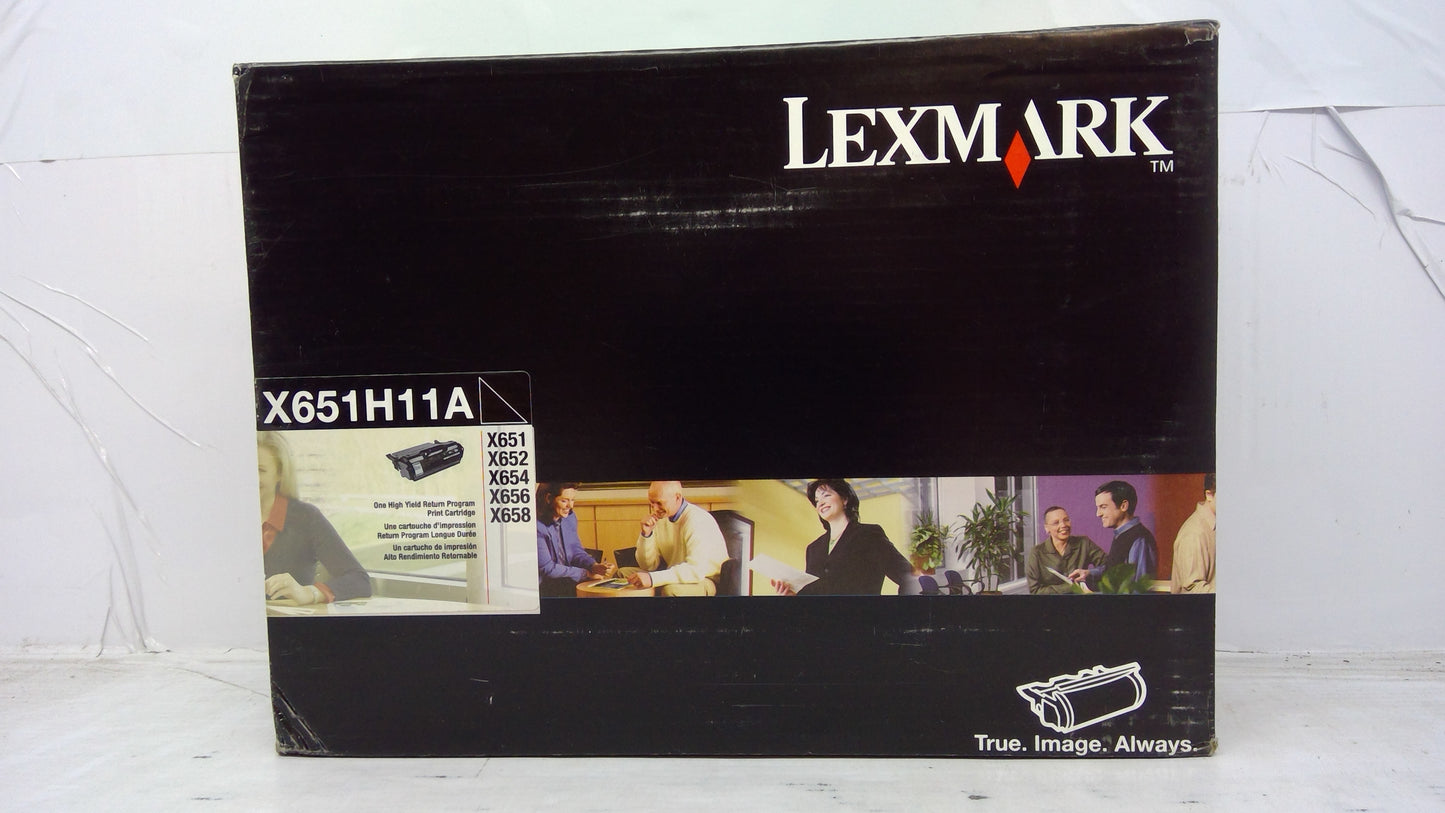 Genuine Lexmark X651H11A Black High Yield Toner Cartridge