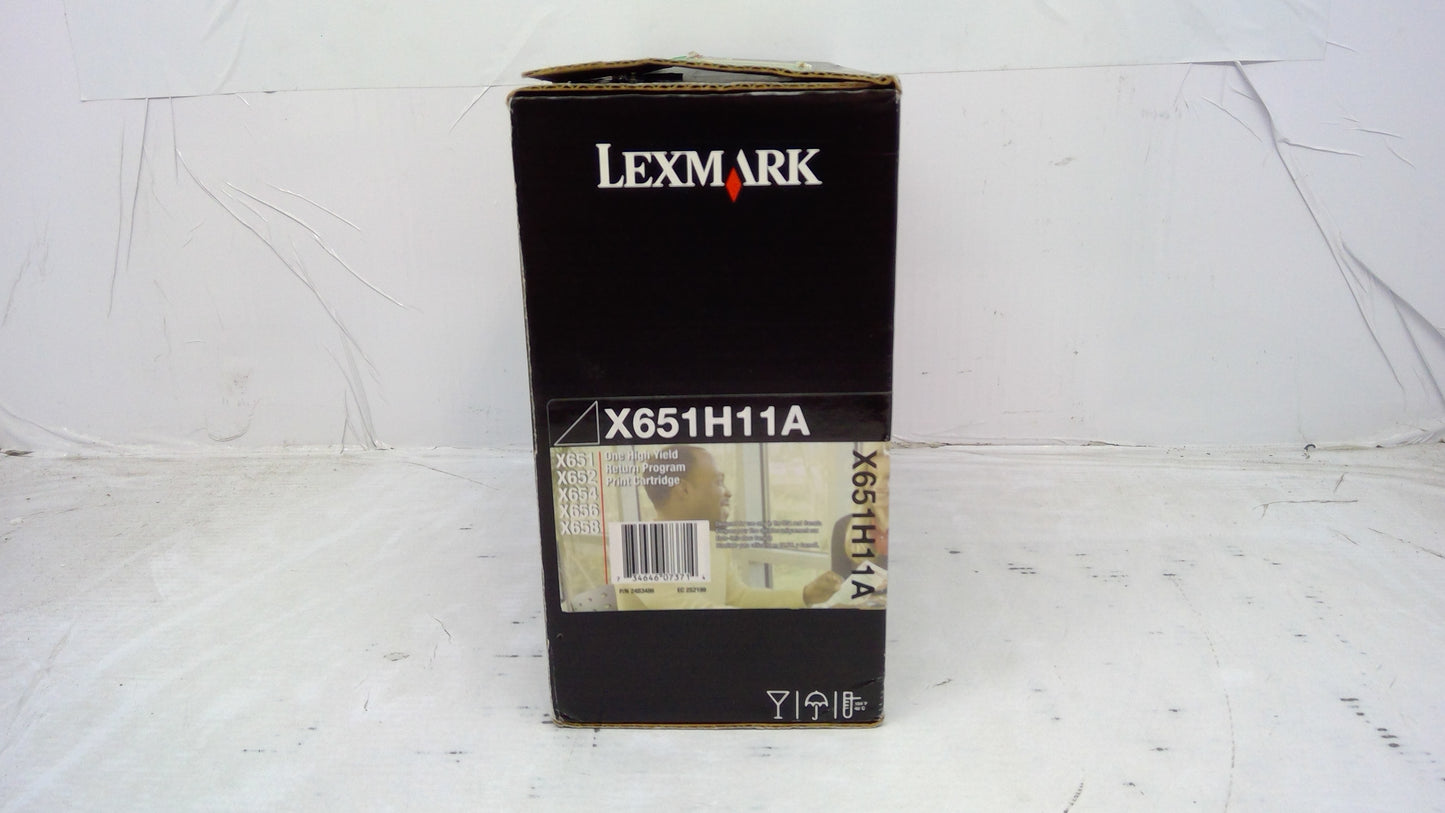 Genuine Lexmark X651H11A Black High Yield Toner Cartridge